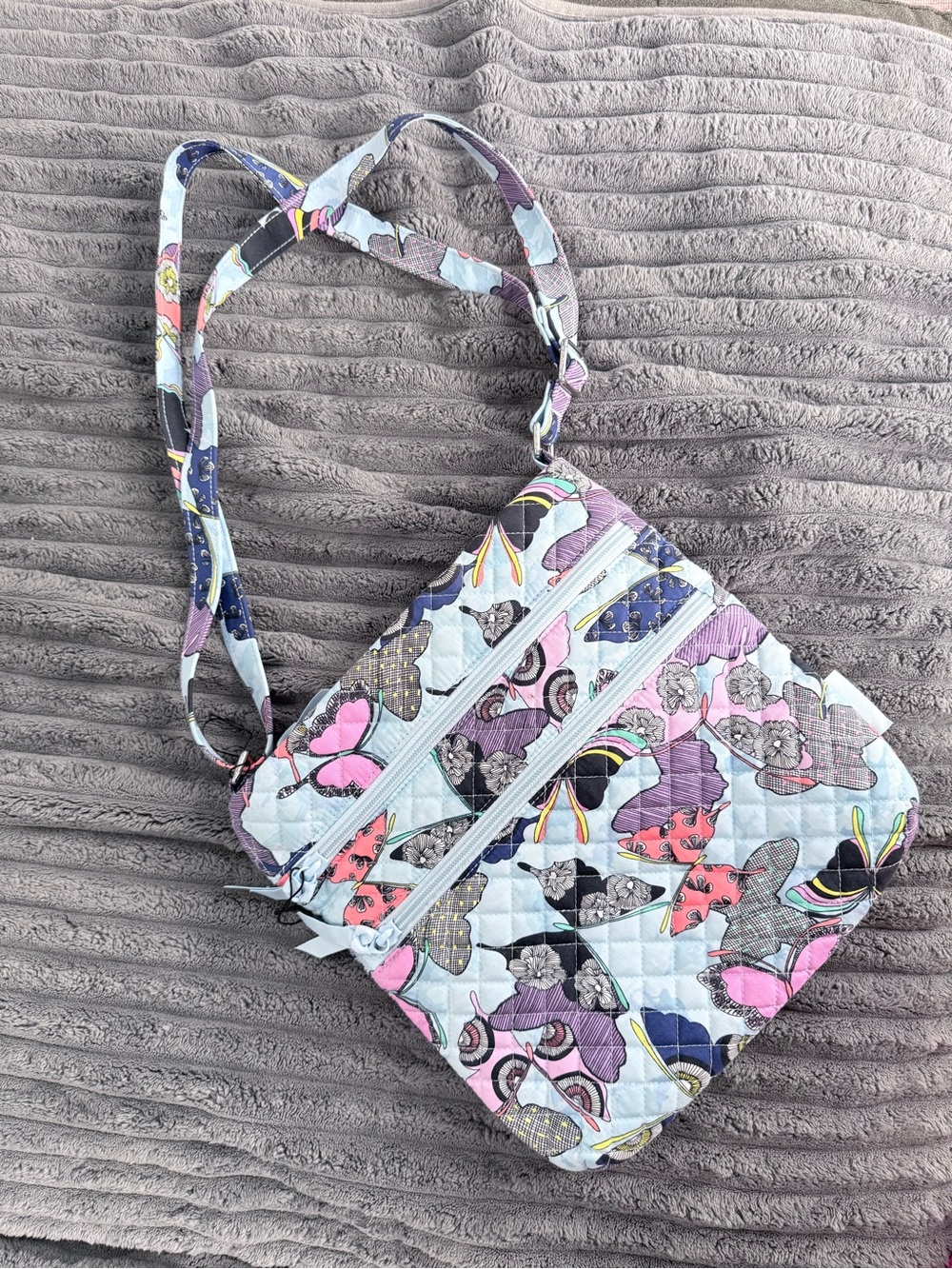 Vera Bradley Butterfly Hipster cross body bag, NWOT